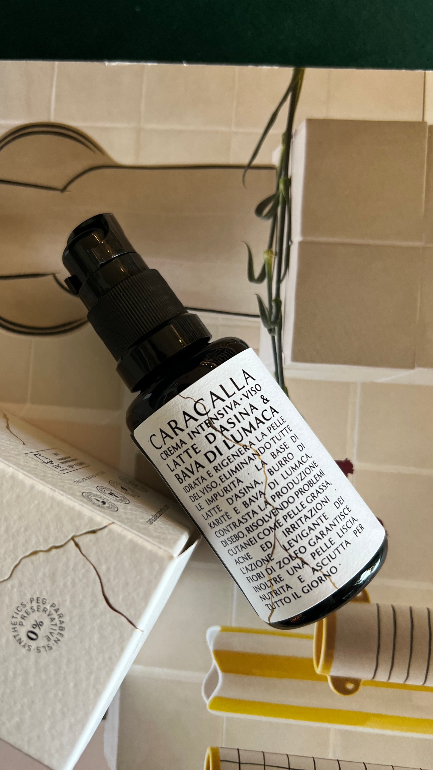 CREMA INTENSIVA LATTE D’ASINA e BAVA DI LUMACA PURA