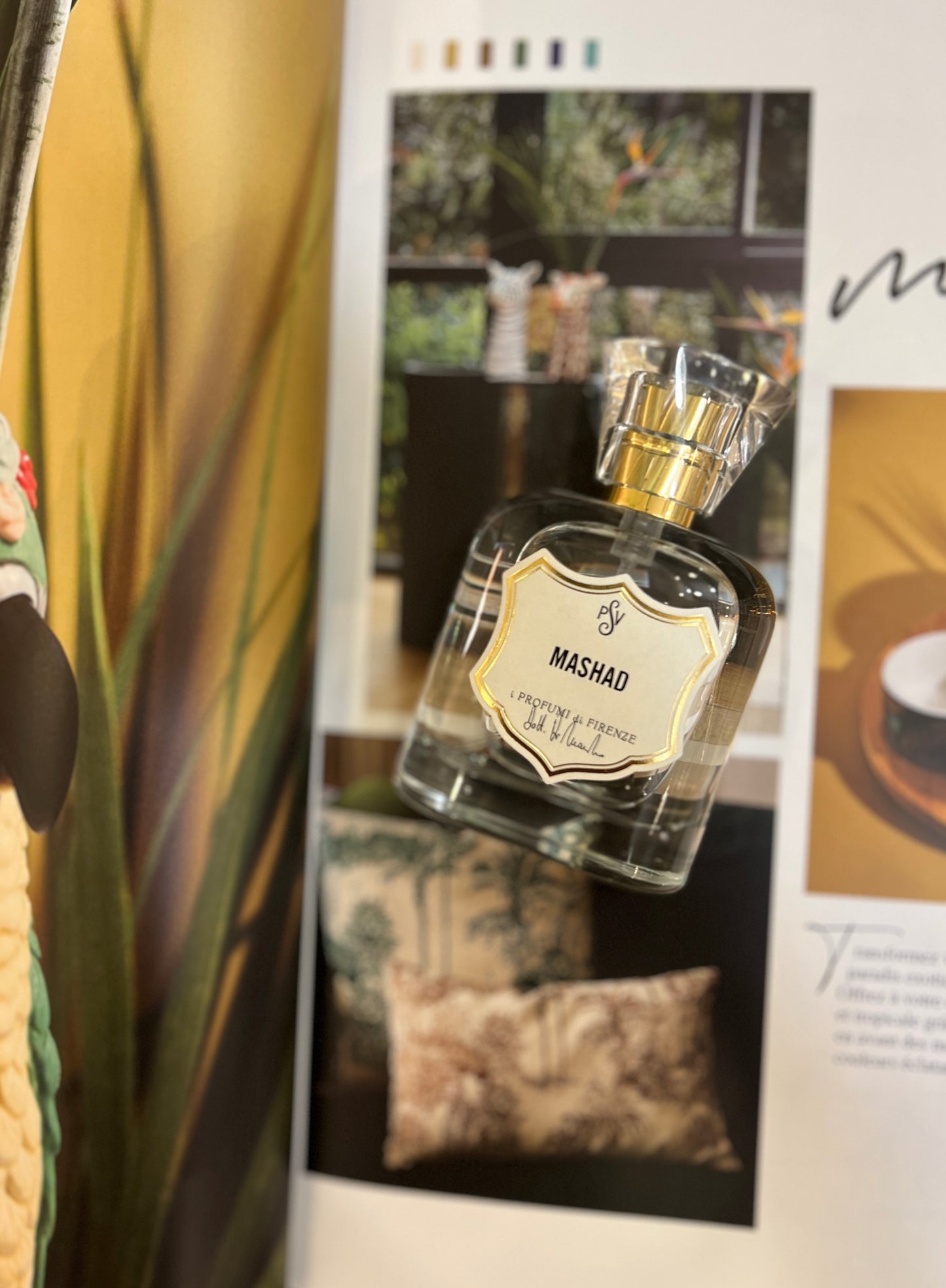 EAU DE PARFUM “MASHAD” 50ML accordo aromatico forte e legnoso