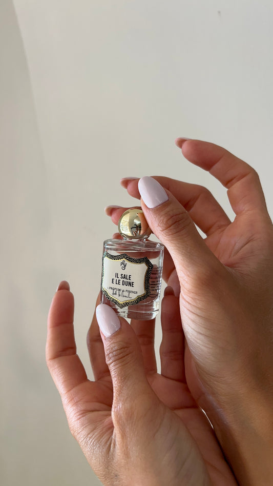 IL CONCENTRATO DI PROFUMO “IL SALE E LE DUNE” accordo Marino e fruttato