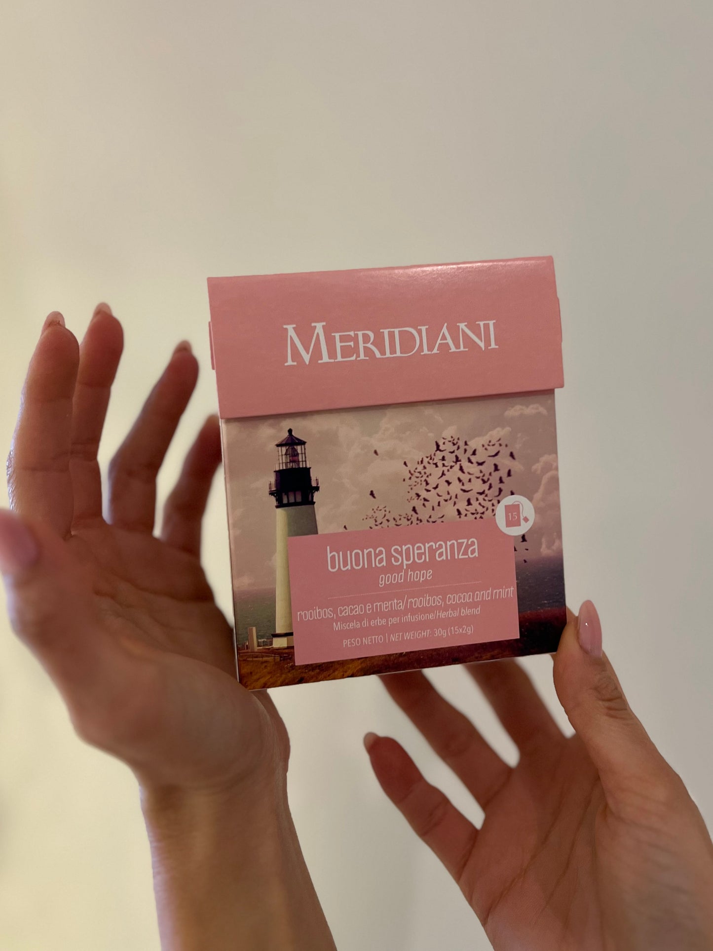 INFUSO “BUONA SPERANZA” ROOIBOS, CACAO & MENTA 15 FILTRI