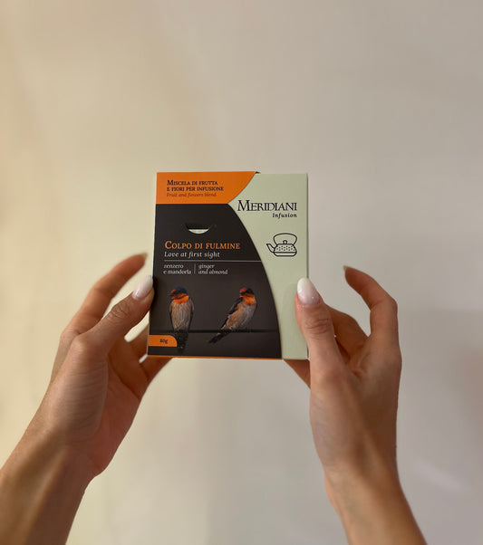 INFUSO “COLPO DI FULMINE” ZENZERO & MANDORLA 80gr