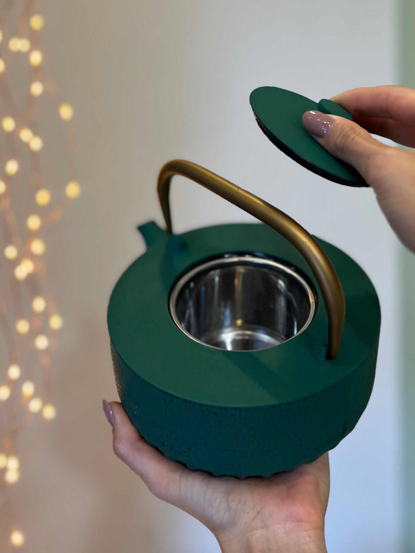 TEIERA IN GHISA HANAMI GREEN 1200ml