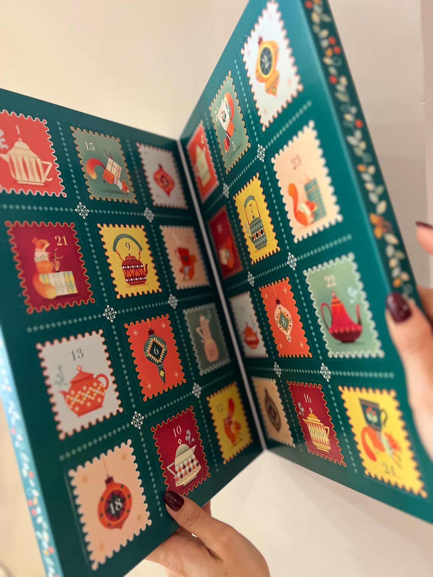 CALENDARIO DELL'AVVENTO 2025 INFUSI e TISANE PER DUE PERSONE