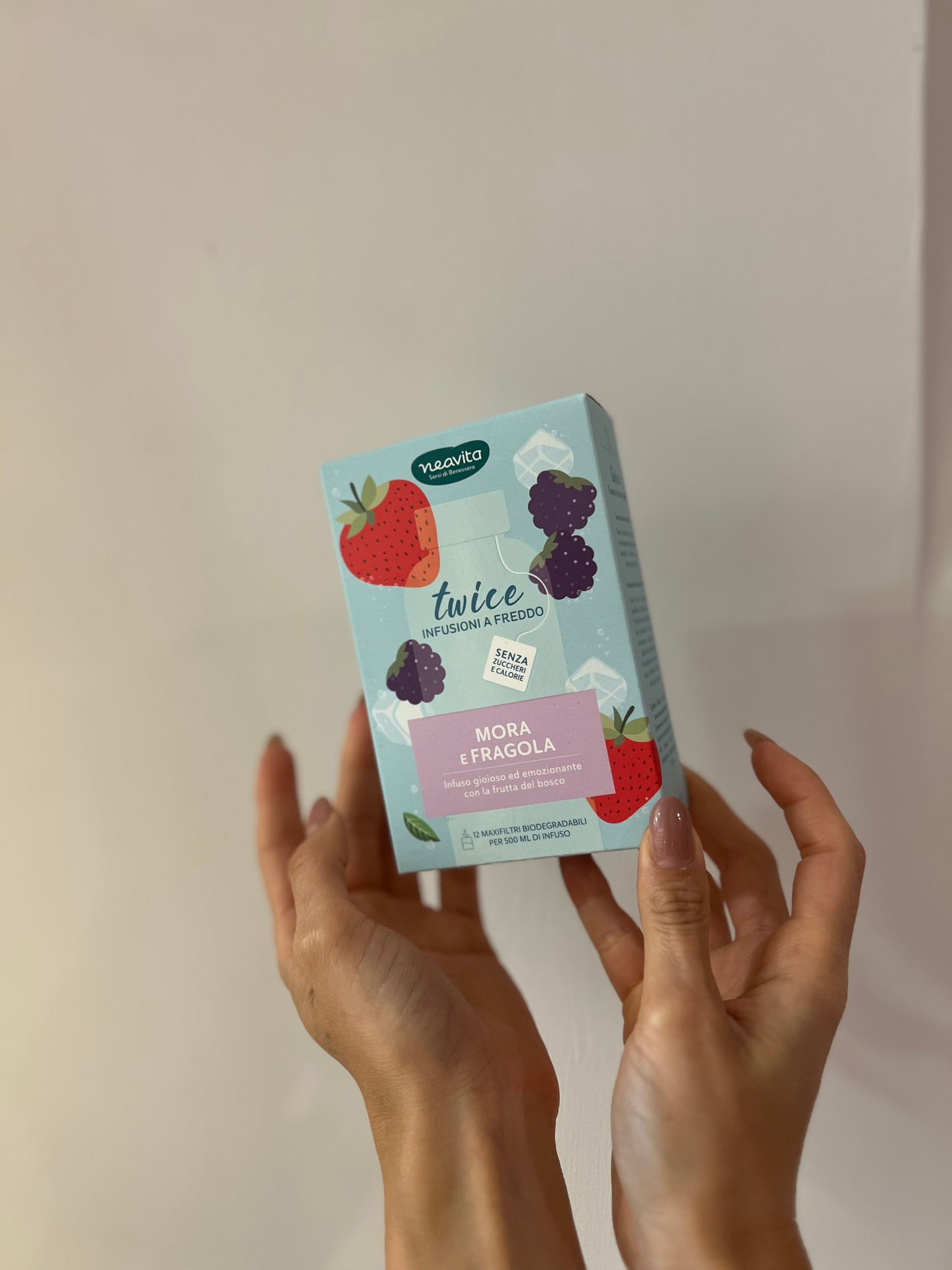 INFUSIONI A FREDDO “Mora & Fragola”