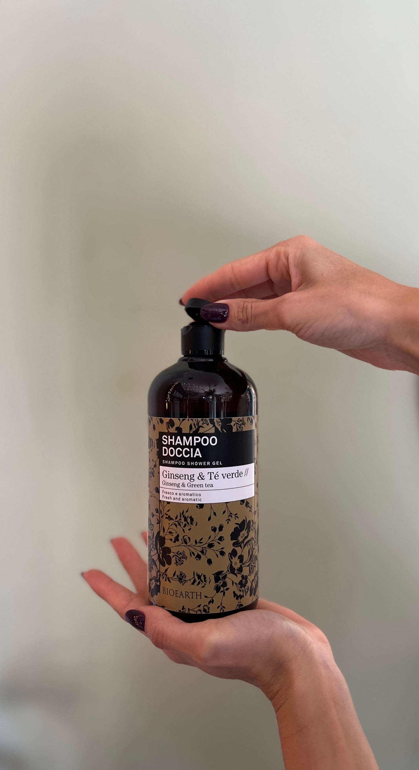 DOCCIA SHAMPOO GINSENG & TE’ VERDE