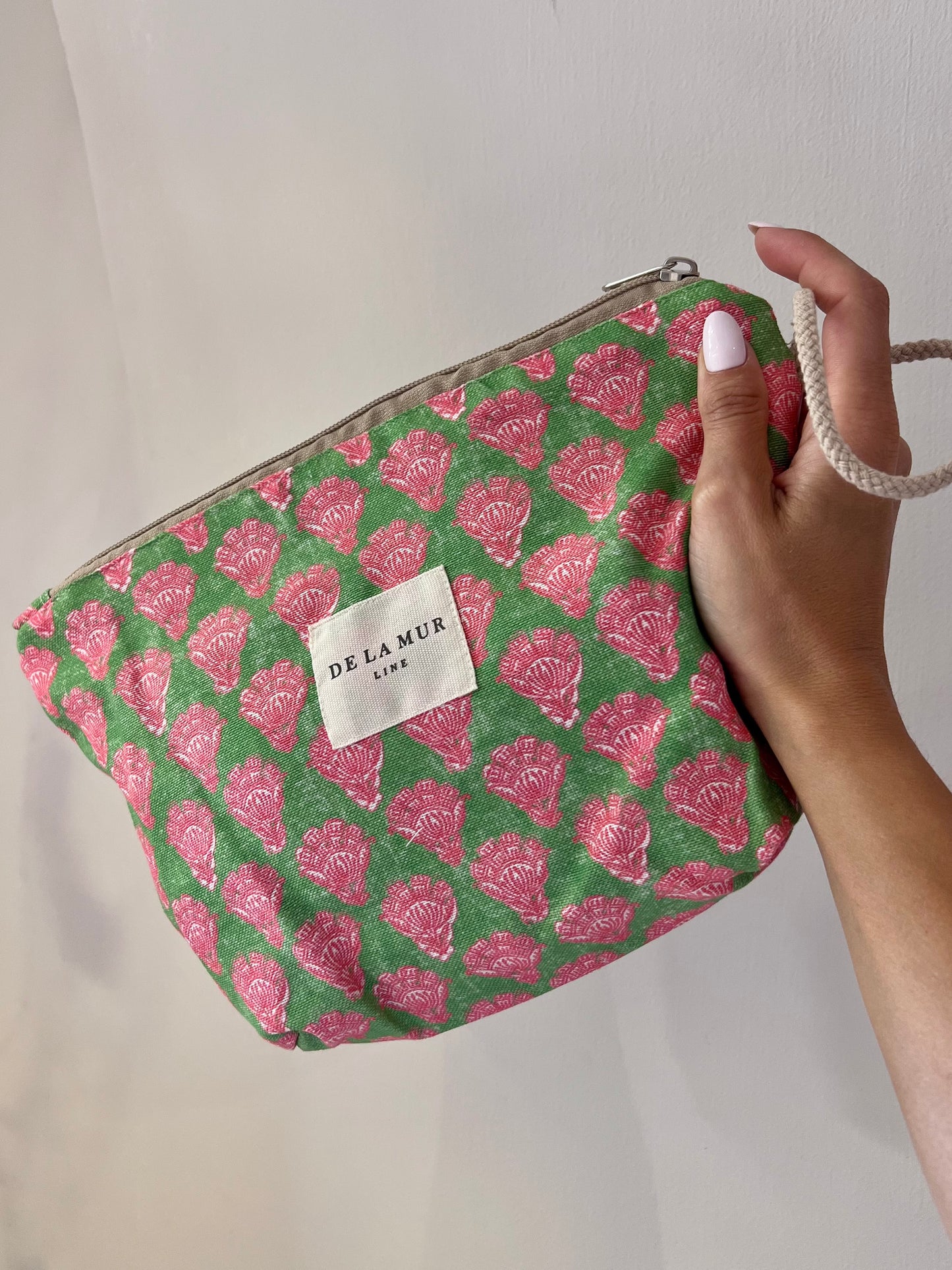 BEAUTY BAG IN COTONE HALF- PANAMA “SITA”