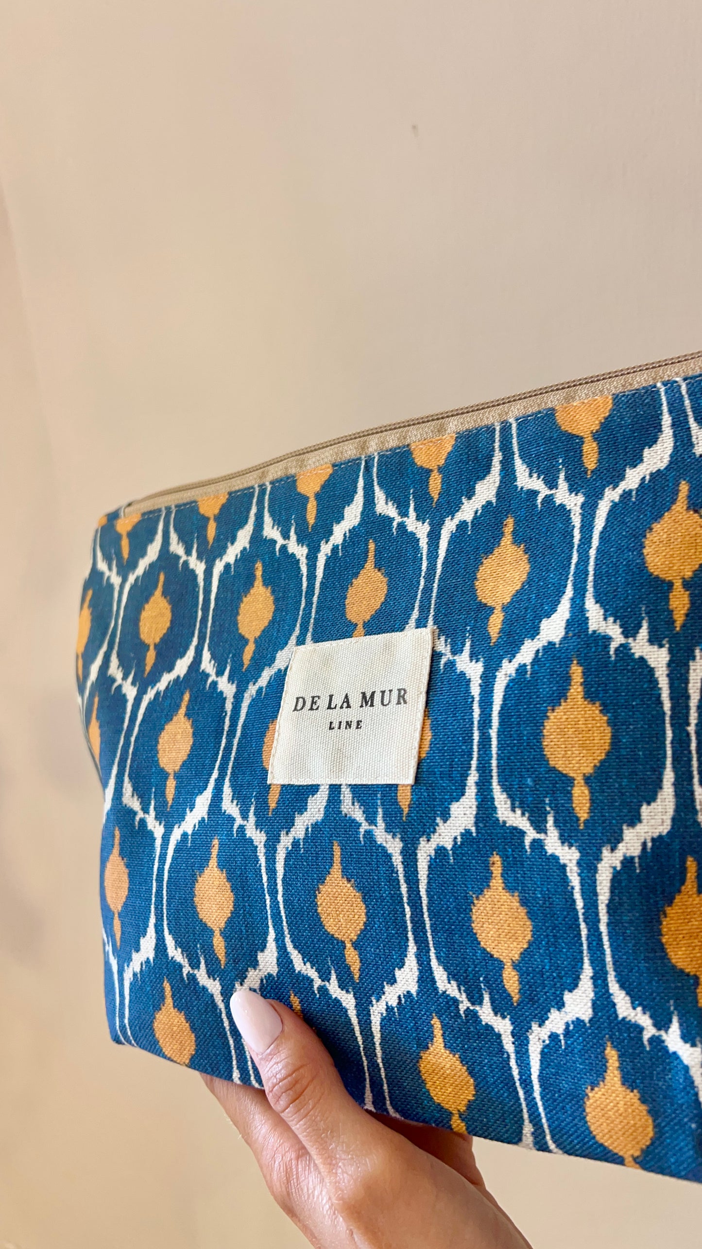 BEAUTY BAG IN COTONE HALF- PANAMA “BRAD”