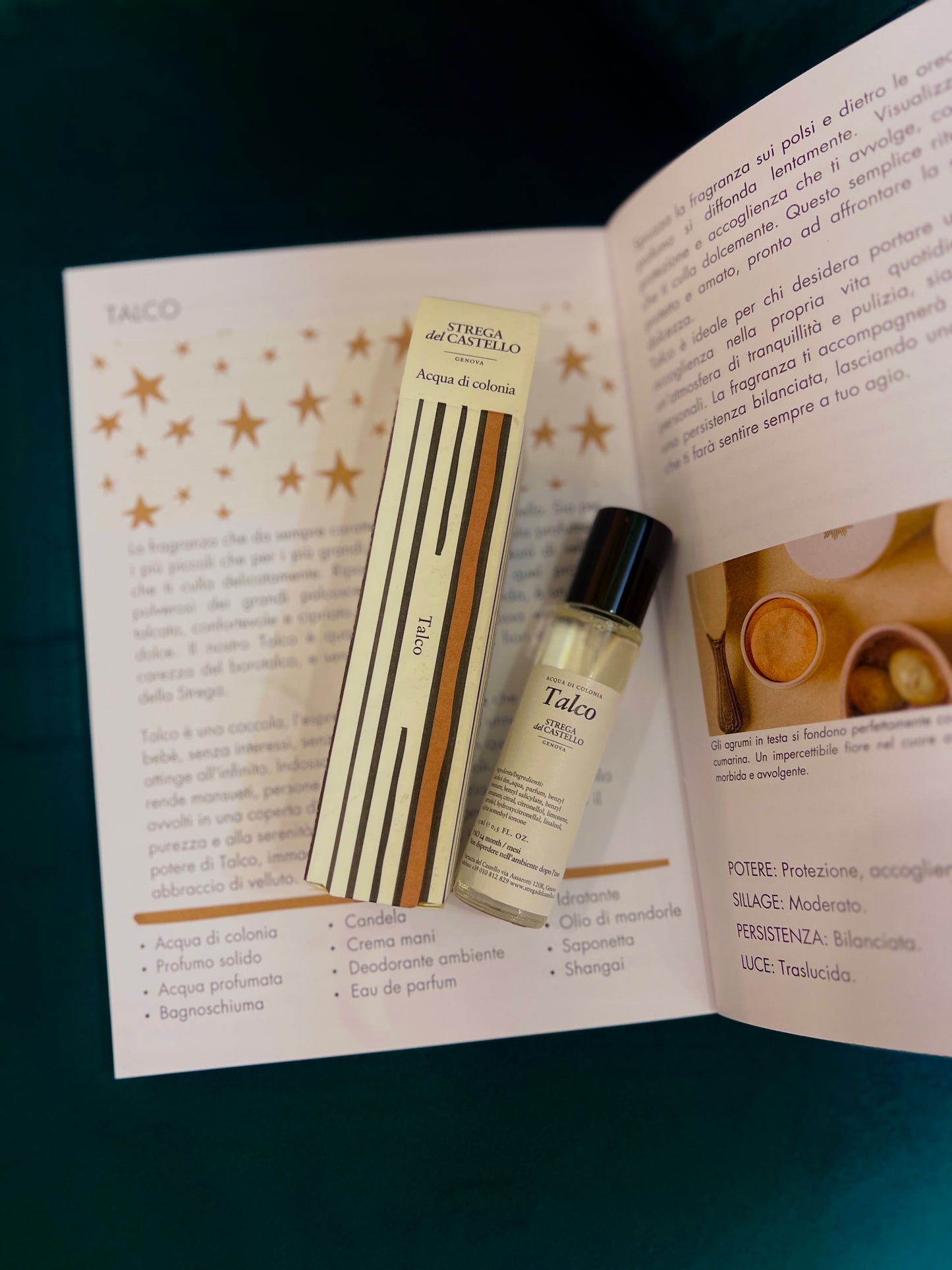 ACQUA DI COLONIA TALCO 15ML