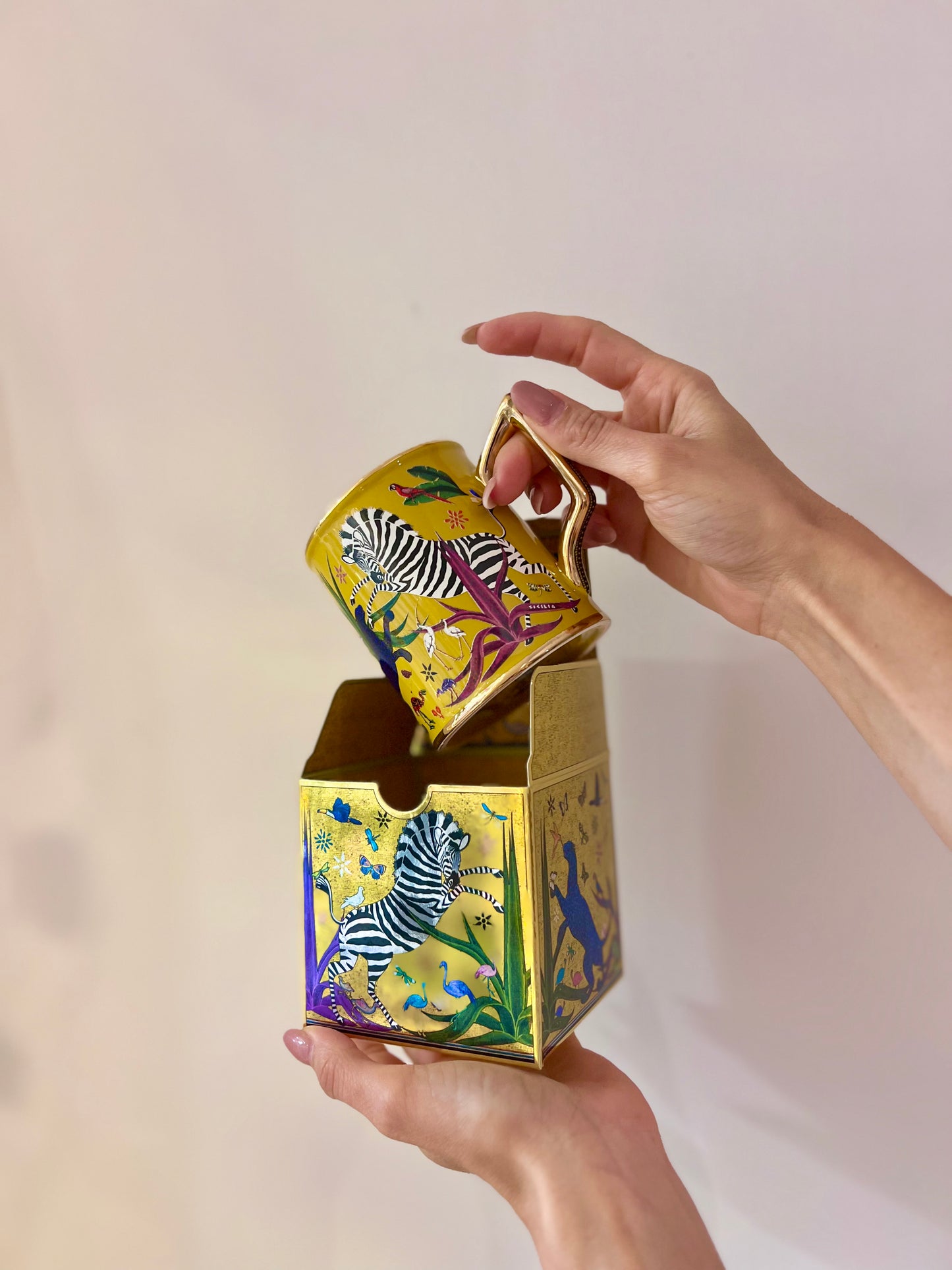 TAZZA JUNGLE CERAMIC SAHARA