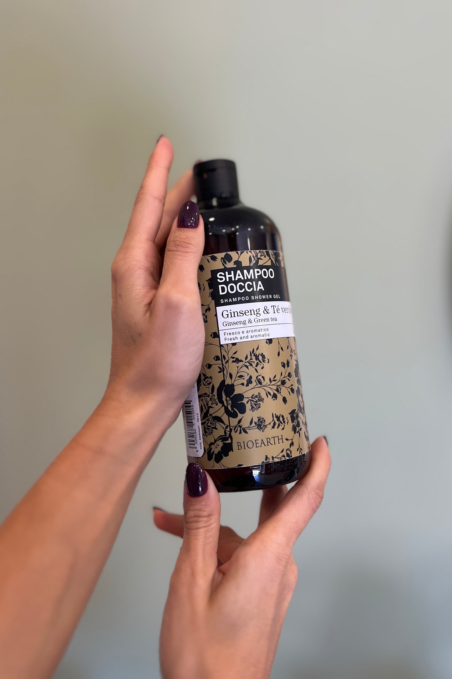 DOCCIA SHAMPOO GINSENG & TE’ VERDE