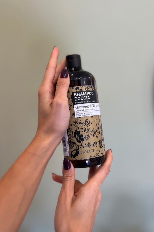 DOCCIA SHAMPOO GINSENG & TE’ VERDE