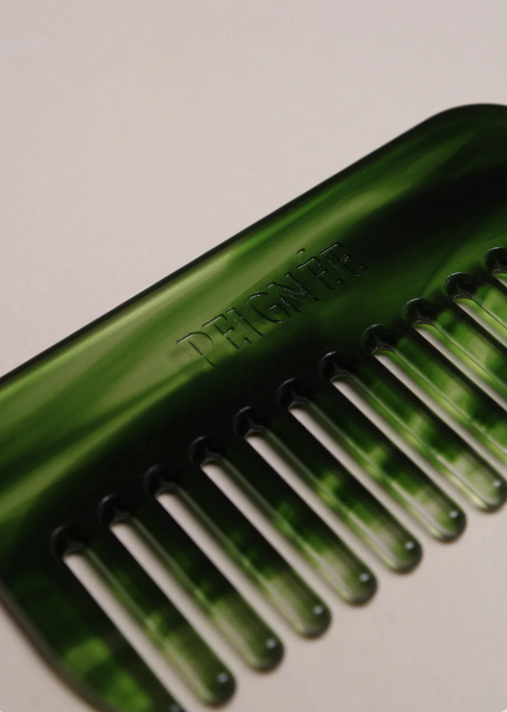 PETTINE DA VIAGGIO FIRMATO PEIGNÉE - EMERALD