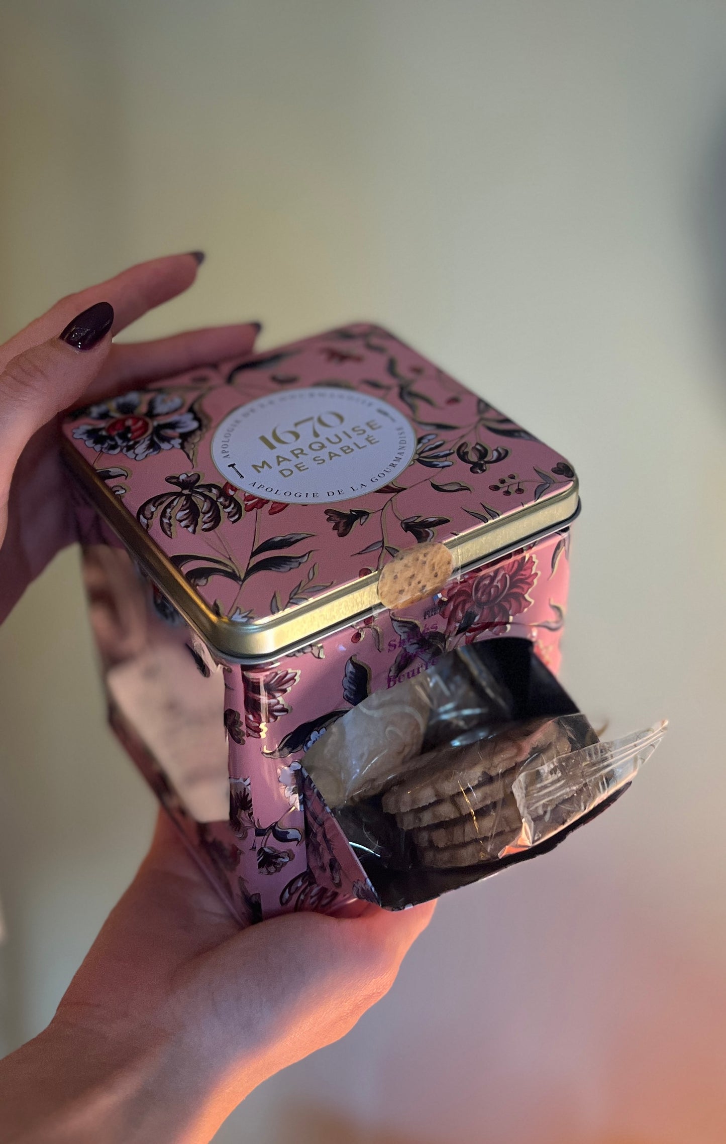 BISCOTTI SABLÉS CON PASTA FROLLA “CHAMBORD
RENAISSANCE” 200gr