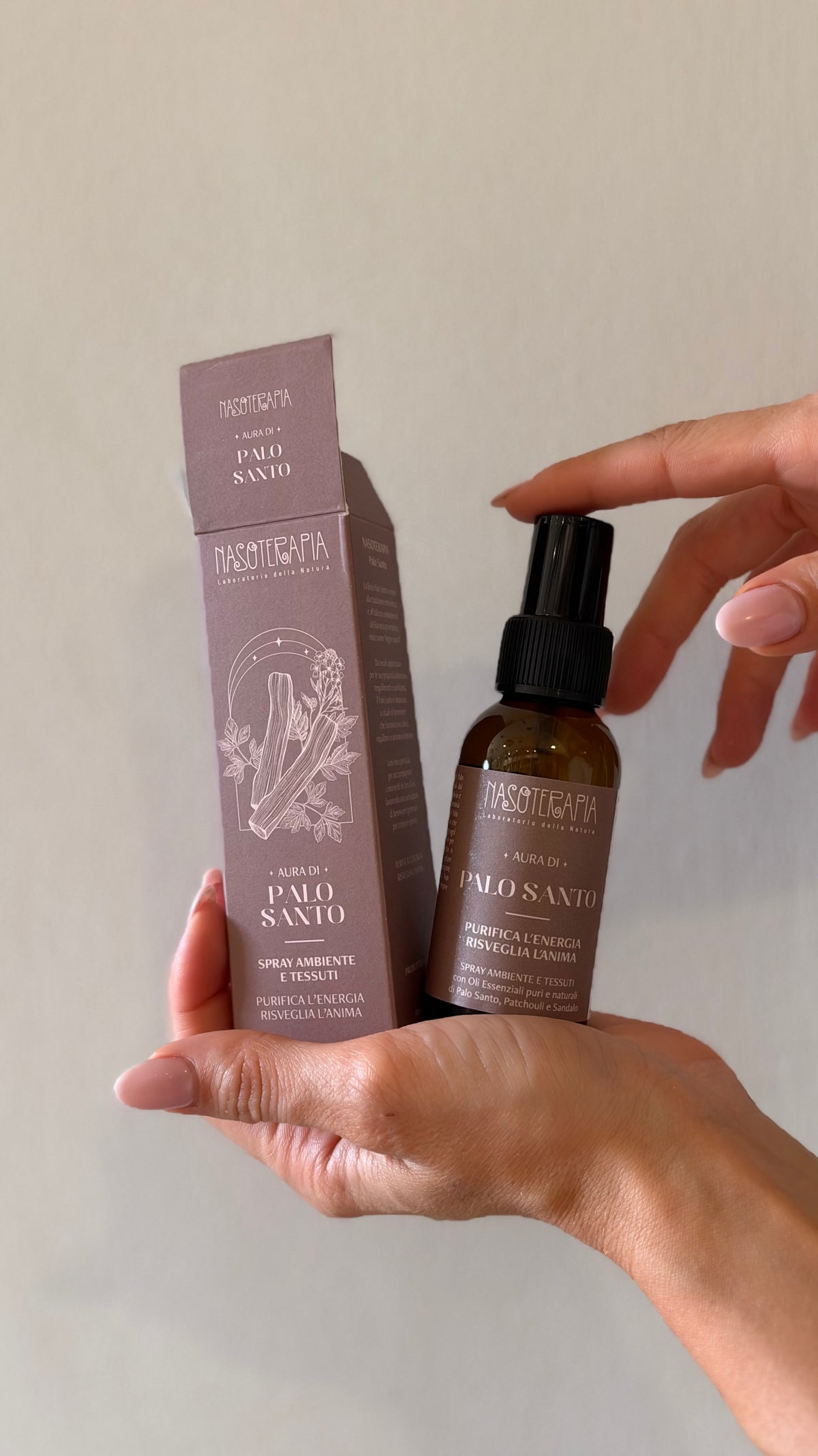 SPRAY AMBIENTI E TESSUTI AURA DI PALO SANTO, 60ml