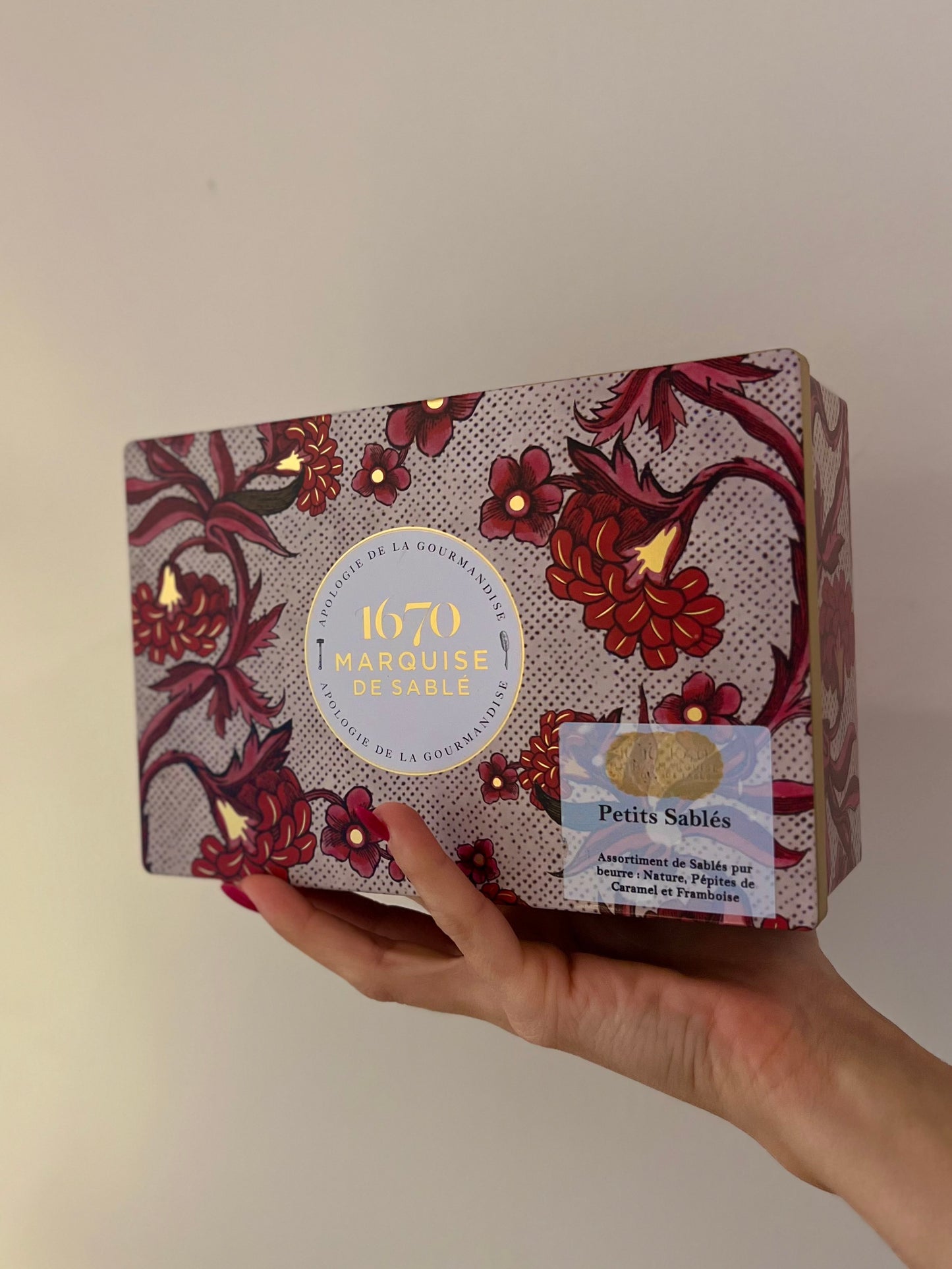 PETIT SABLé "REVERIE FLEURIE" 3 ASSORTIMENTI-SEMPLICI, LAMPONE, CARAMELLO