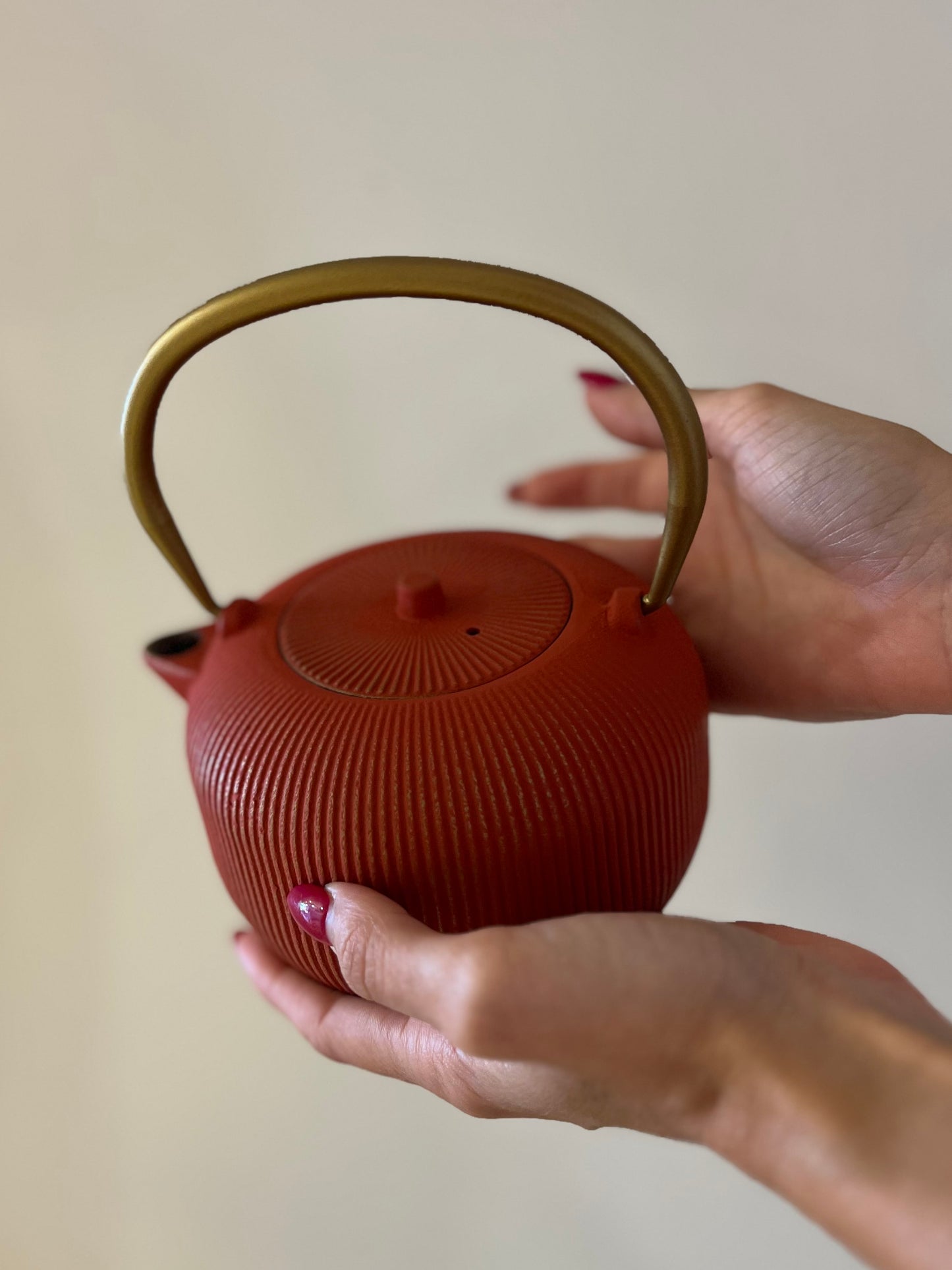 TEIERA IN GHISA KAWAGOE ARANCIO 700 ml