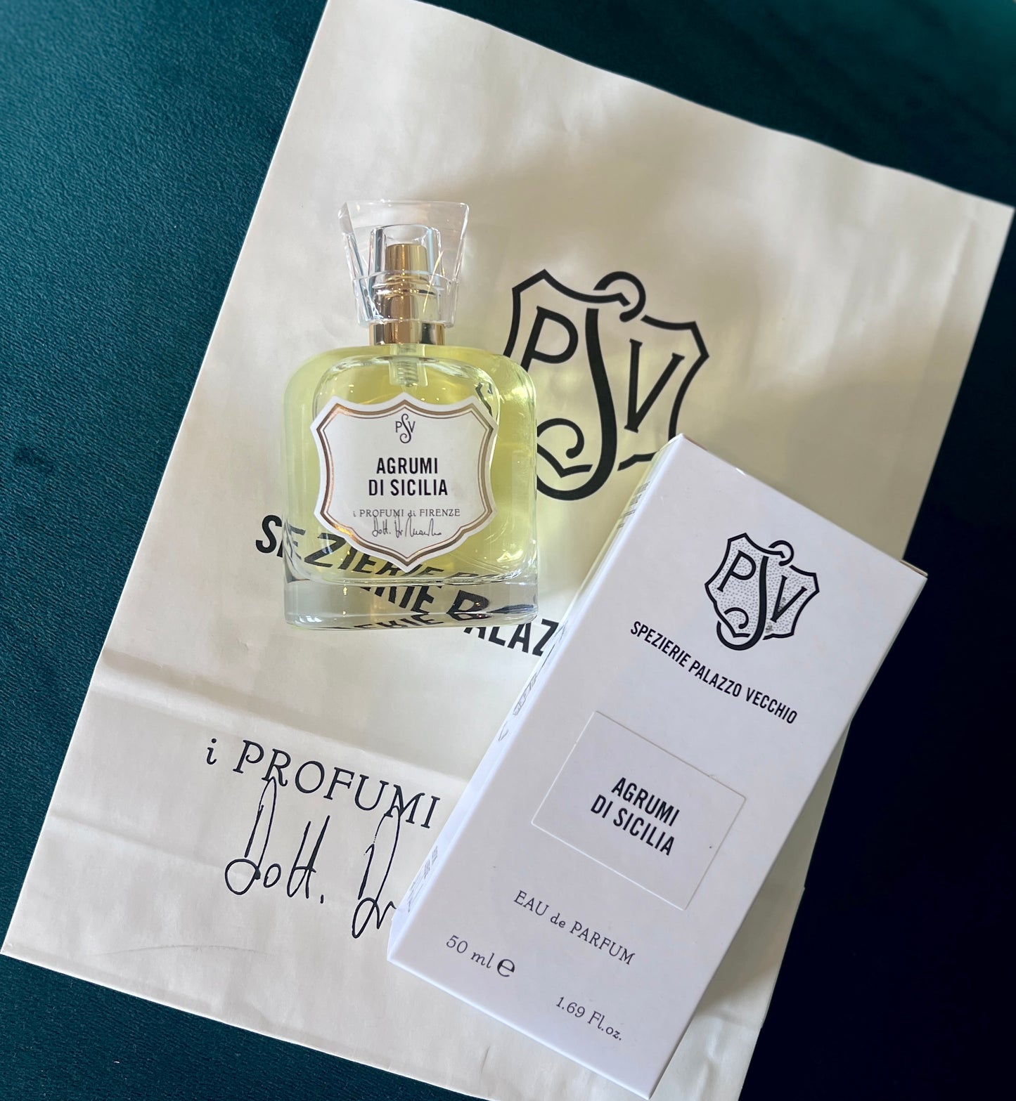 EAU DE PARFUM “AGRUMI DI SICILIA” 50ML accordo agrumato