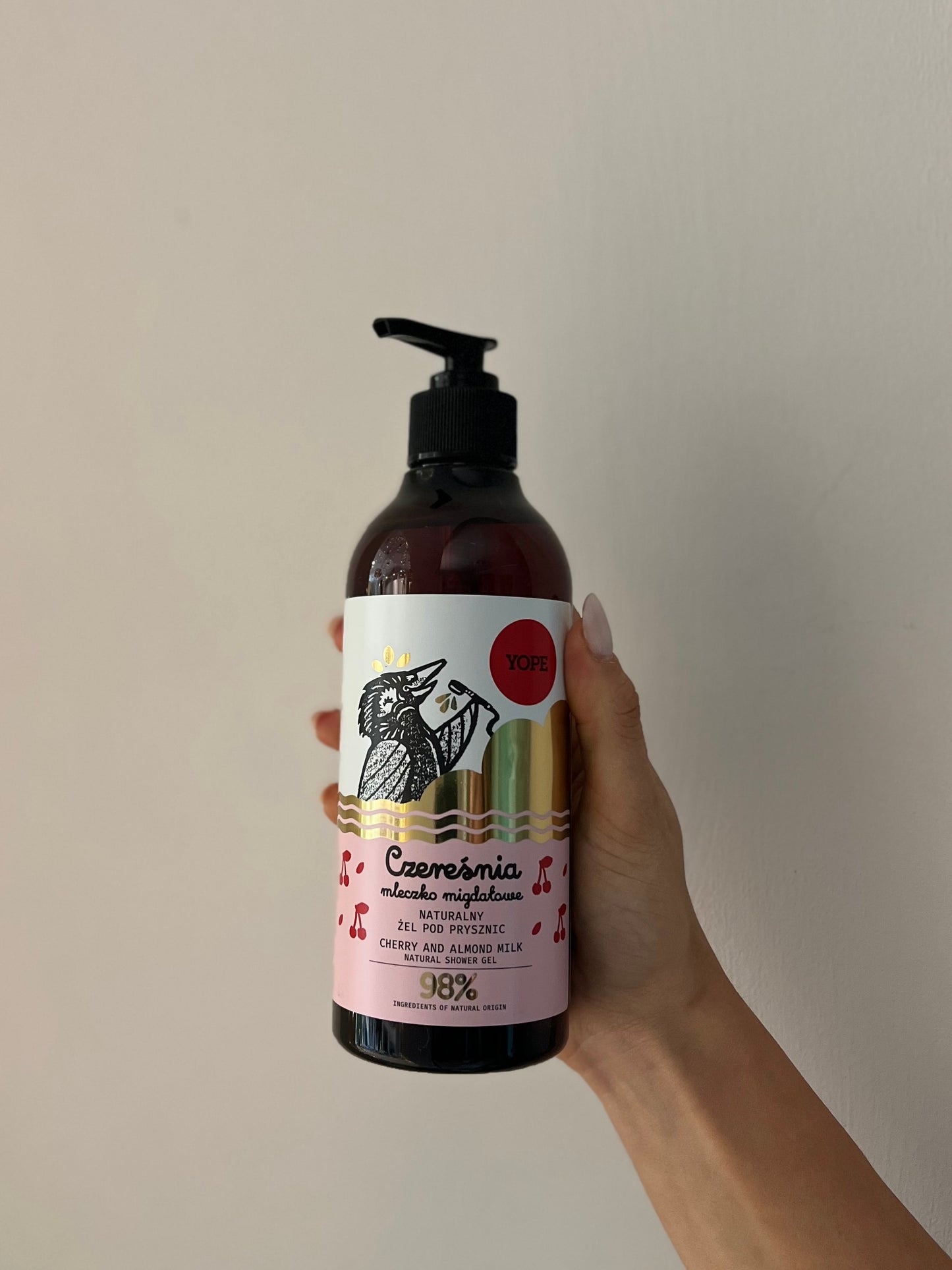 SHOWER GEL CILIEGIA E LATTE MANDORLE 400 ML