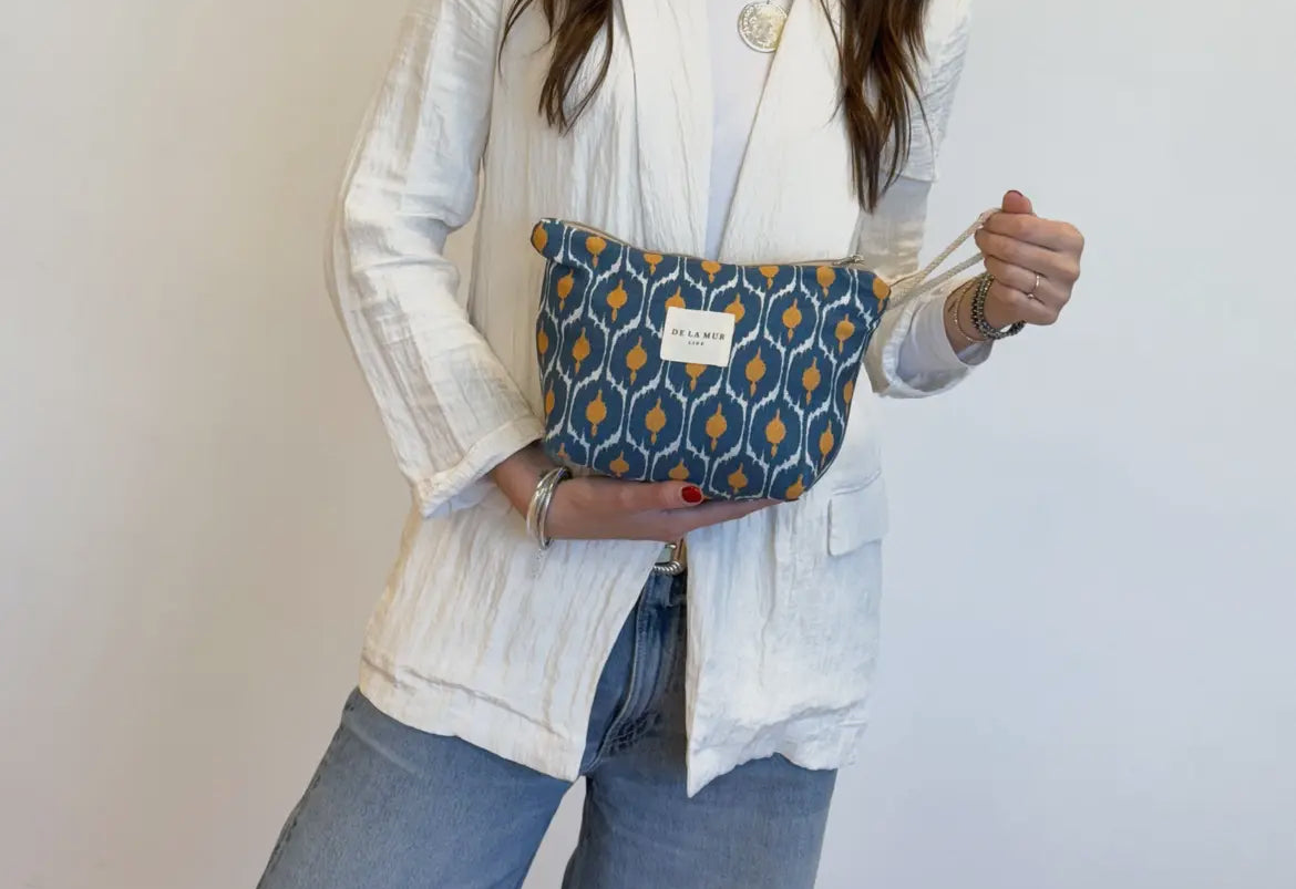 BEAUTY BAG IN COTONE HALF- PANAMA “BRAD”