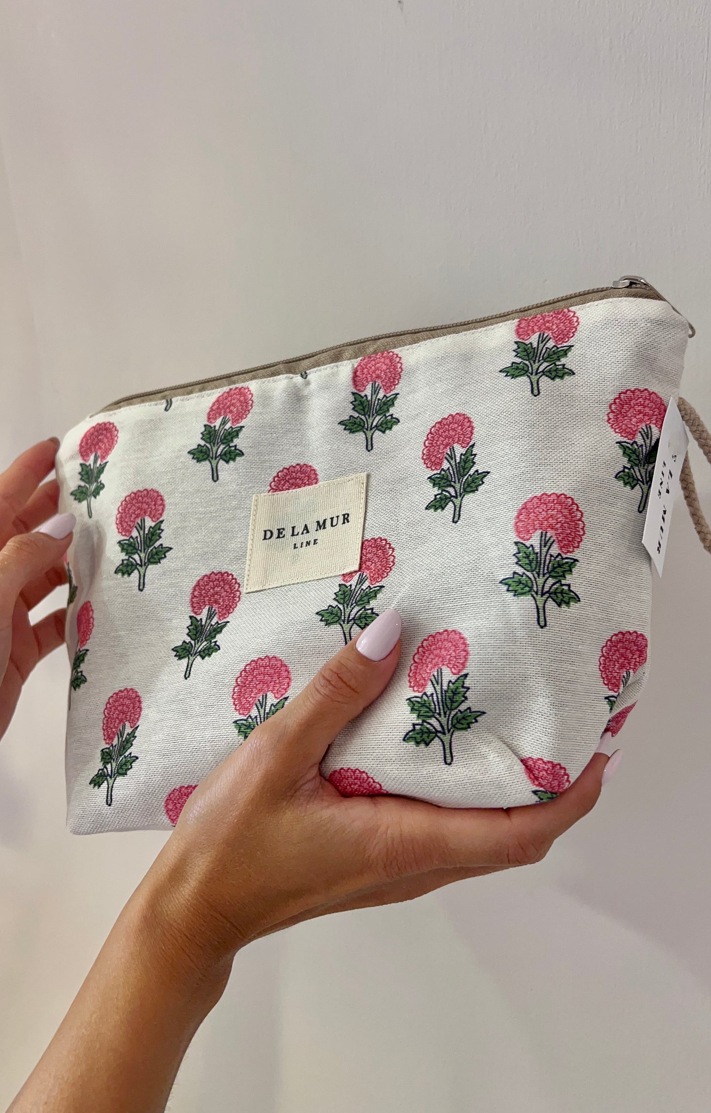 BEAUTY BAG IN COTONE HALF- PANAMA “NAHA”
