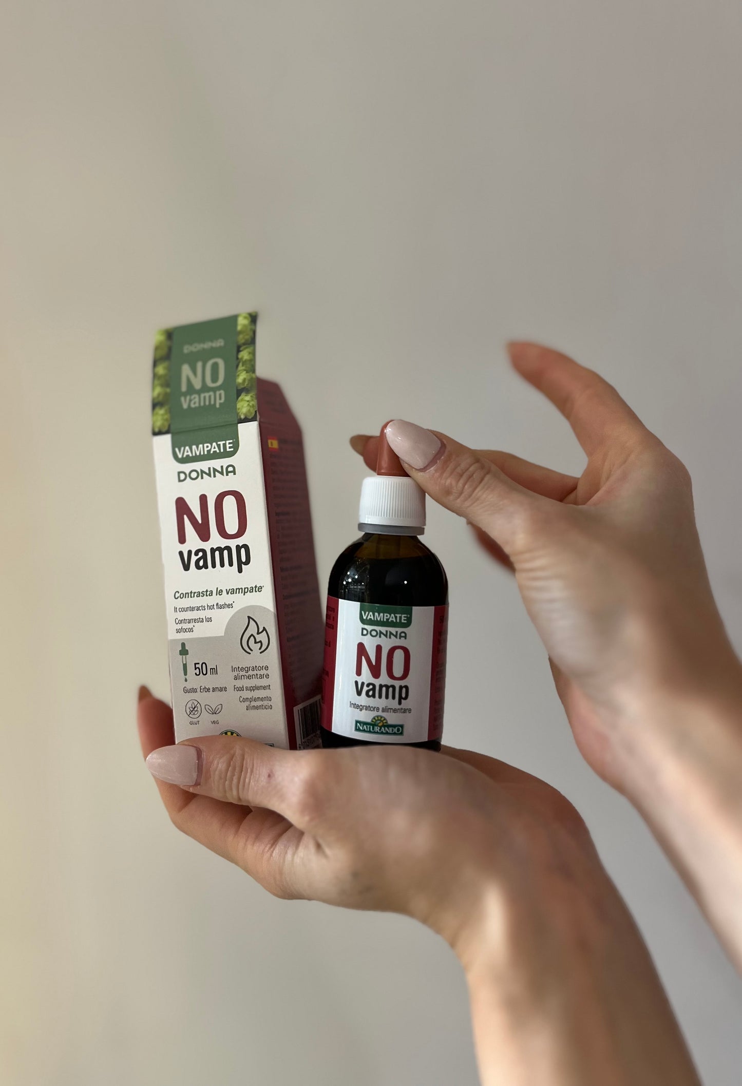 NO VAMP - CONTRO LE VAMPATE IN MENOPAUSA