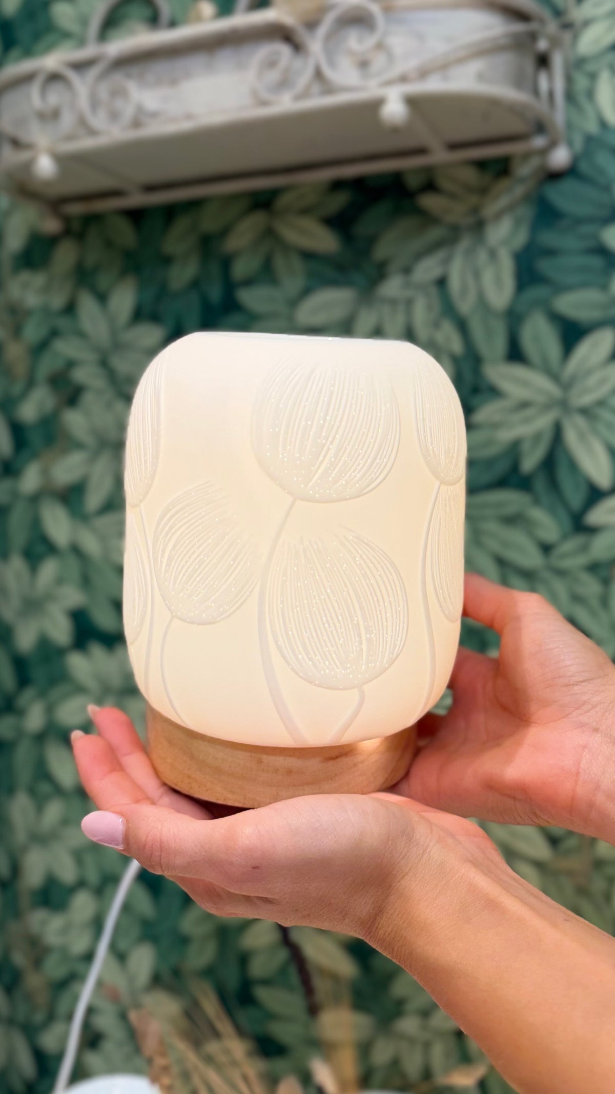 LAMPADA DIFFUSORE IN CERAMICA, Tulipa