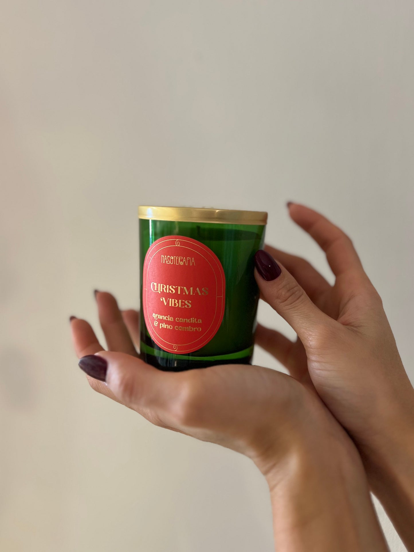 CANDELA IN CERA VEGETALE CHRISTMAS VIBES