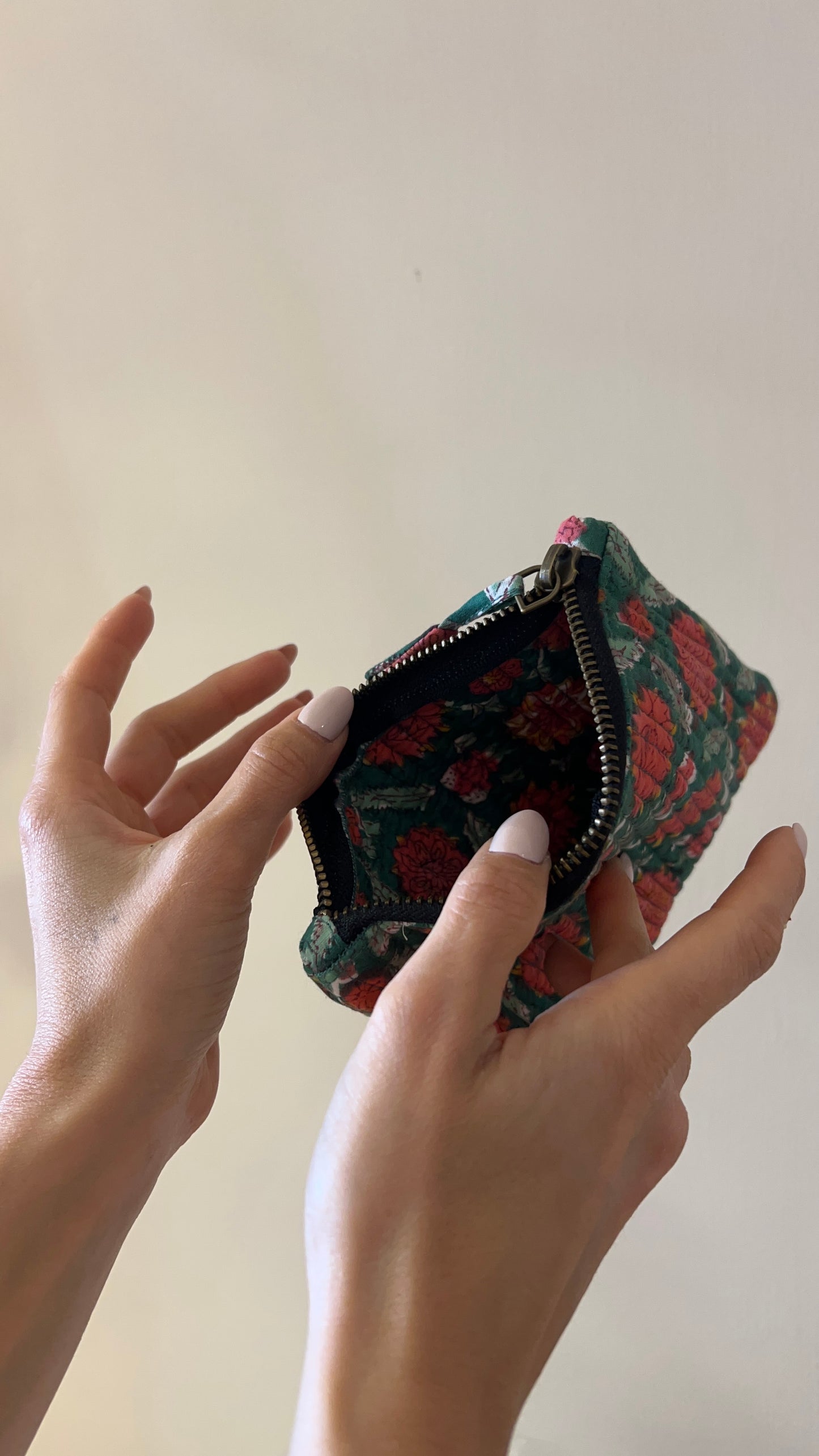 POCHETTE EN COTON “GREEN”