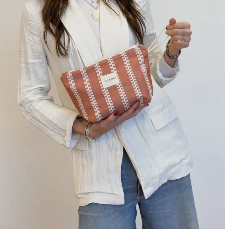 BEAUTY BAG IN COTONE HALF- PANAMA “MINEO”