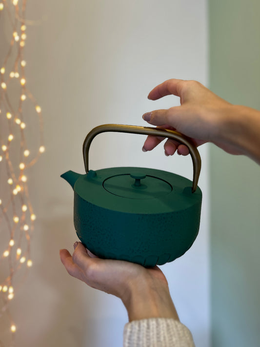 TEIERA IN GHISA HANAMI GREEN 1200ml