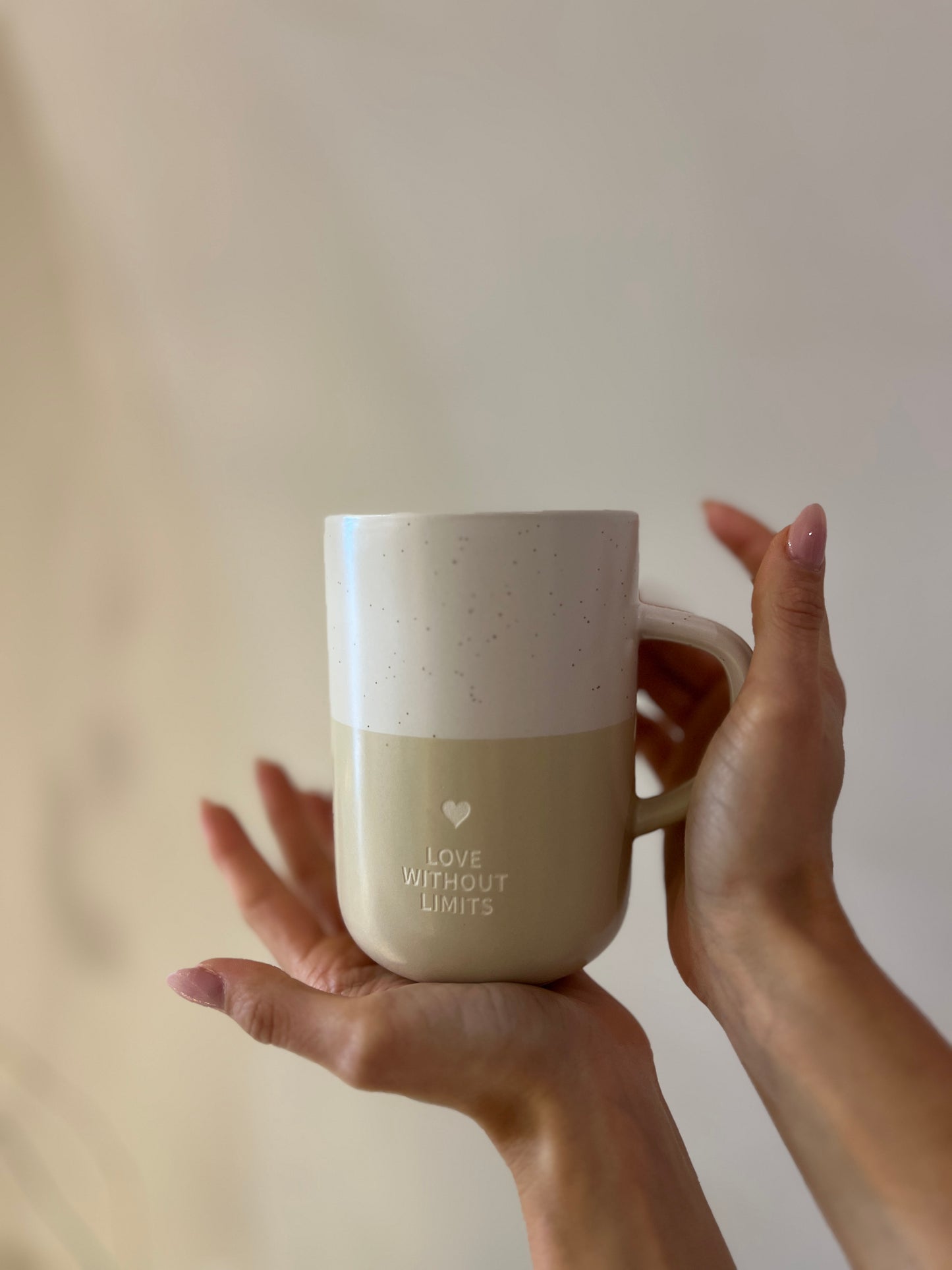 MUG “LOVE WITHOUT LIMITS” 580ML
