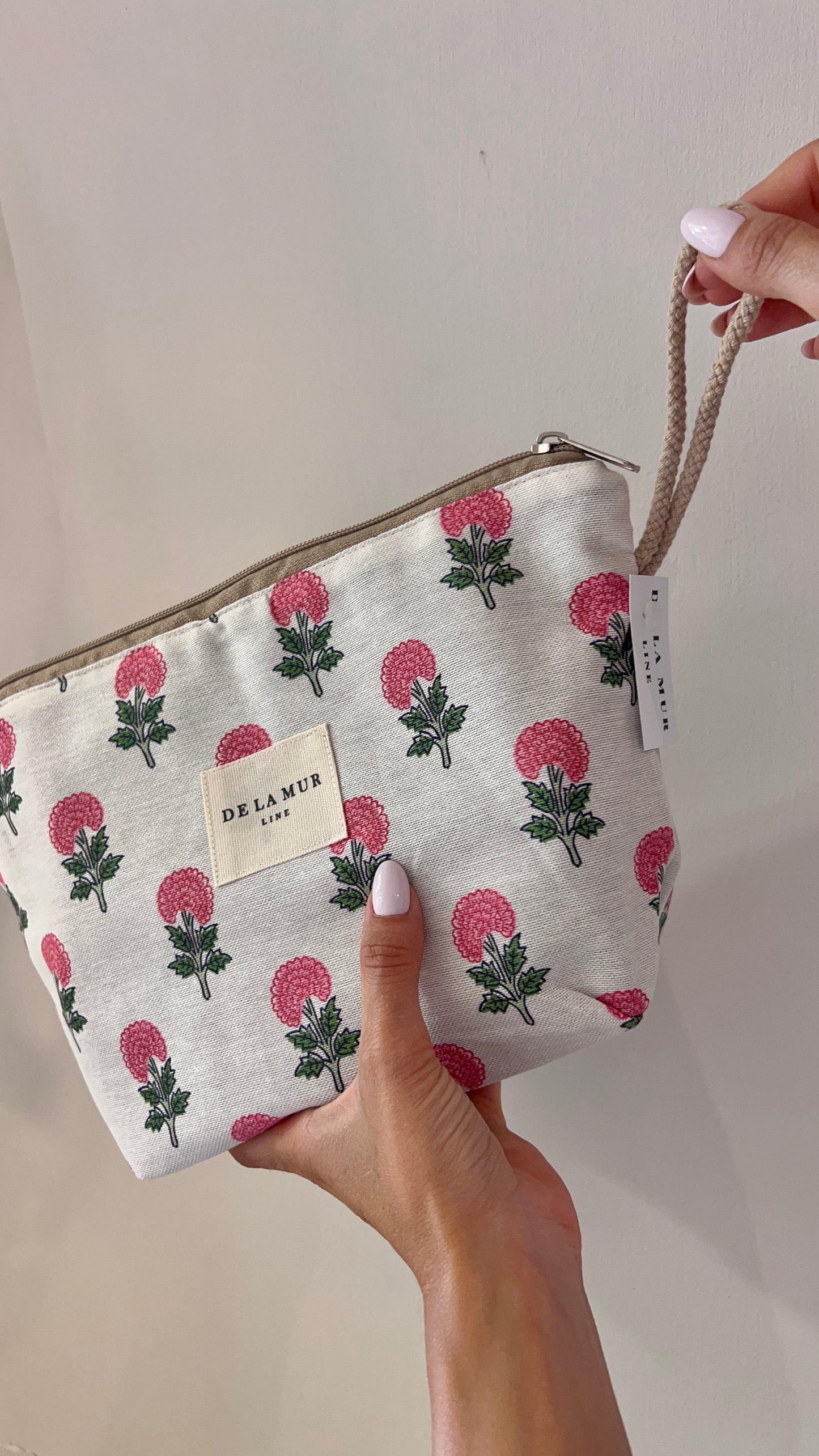 BEAUTY BAG IN COTONE HALF- PANAMA “NAHA”