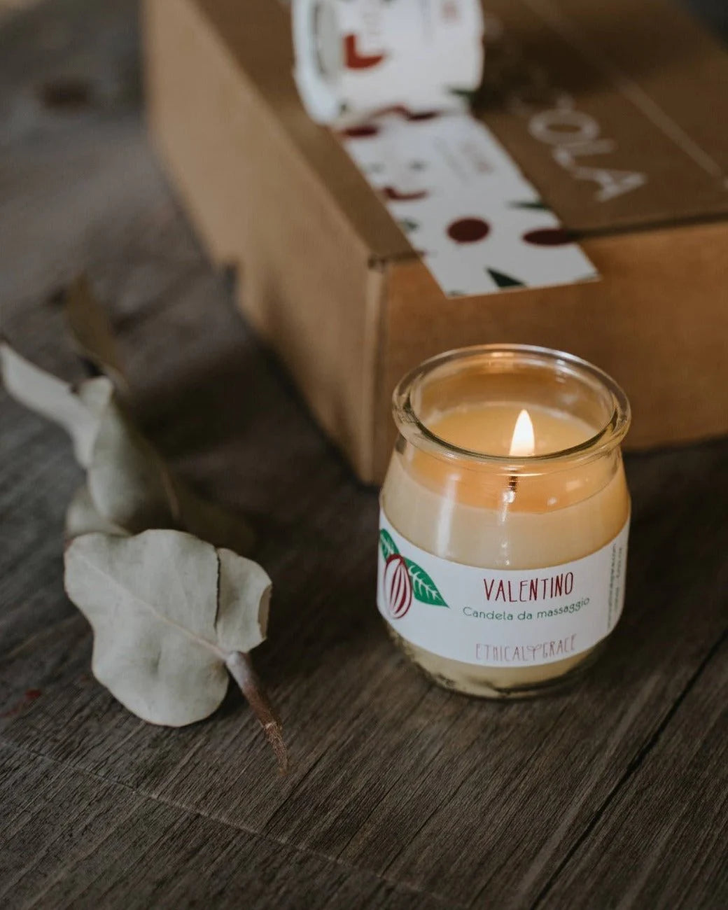 CANDELA DA MASSAGGIO VALENTINO