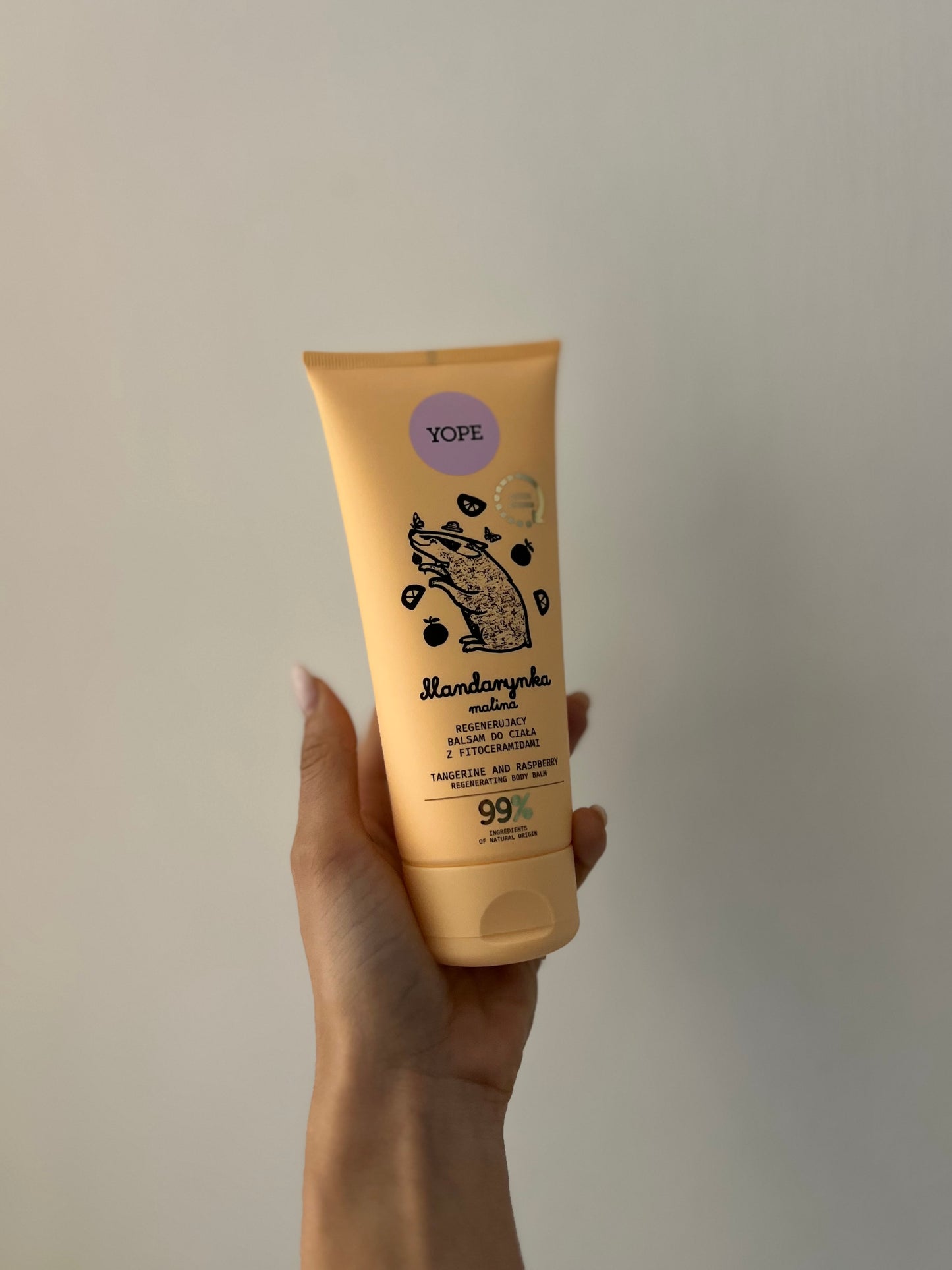 BALSAMO CORPO RIGENERANTE, MANDARINO E LAMPONE 200ML