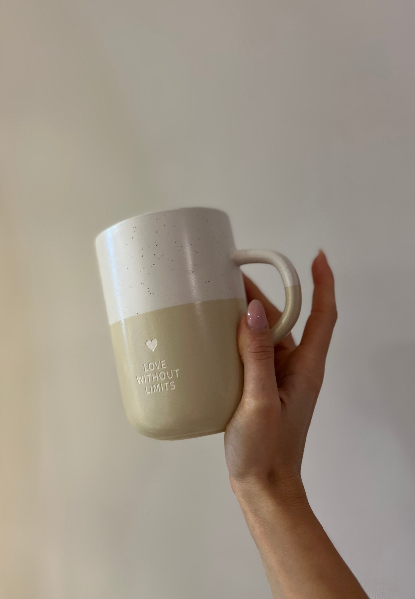 MUG “LOVE WITHOUT LIMITS” 580ML