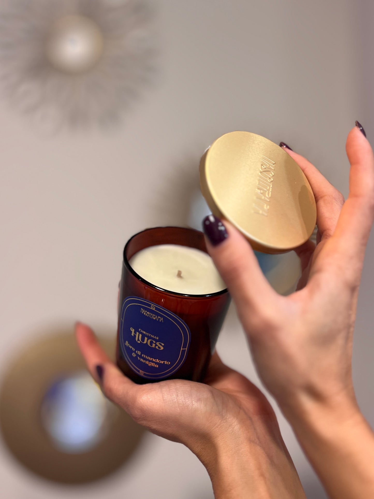 CANDELA HUGS - FIORE DI MANDORLO & VANIGLIA