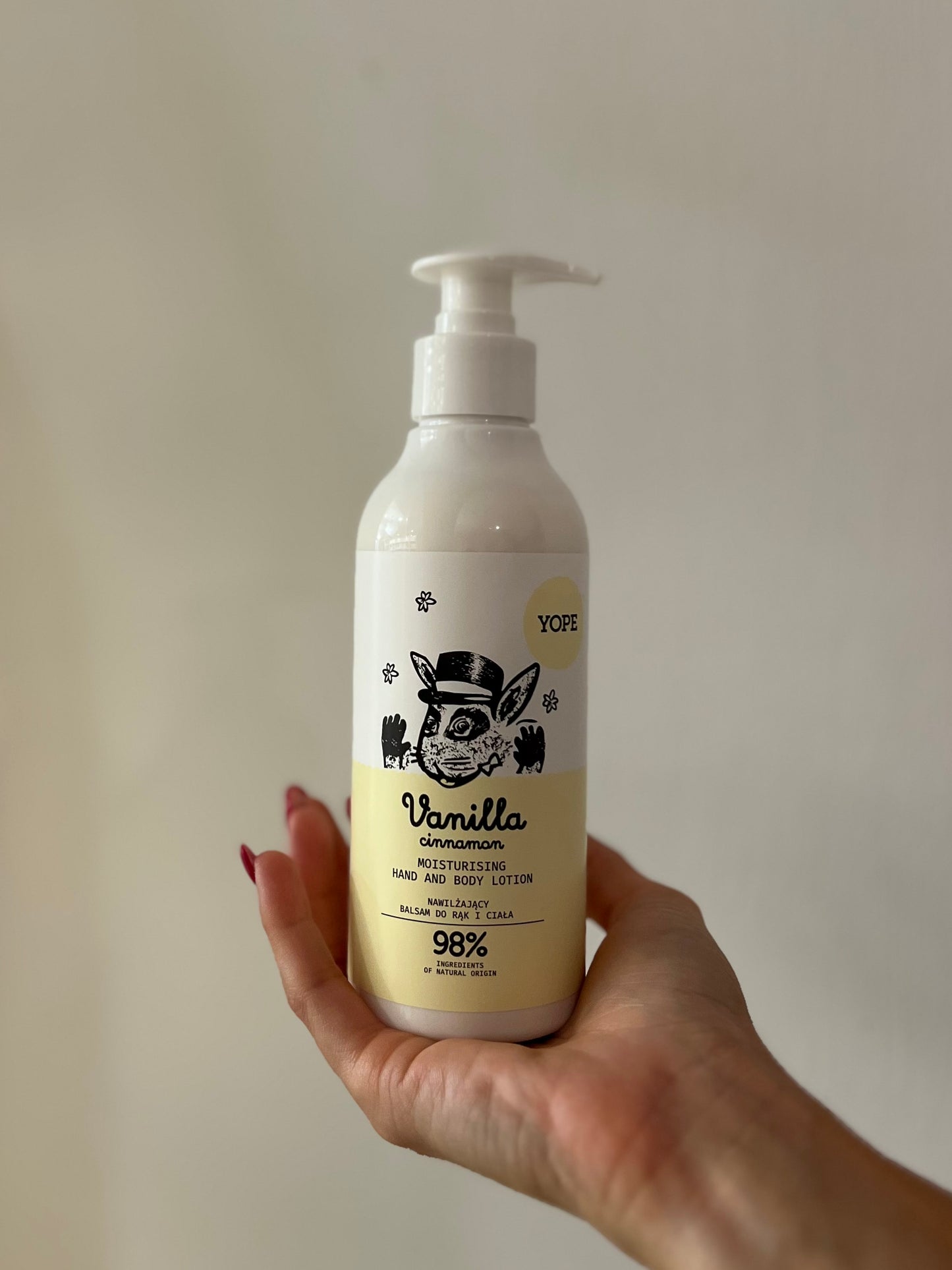 LOZIONE MANI/CORPO VANIGLIA E CANNELLA 300 ML