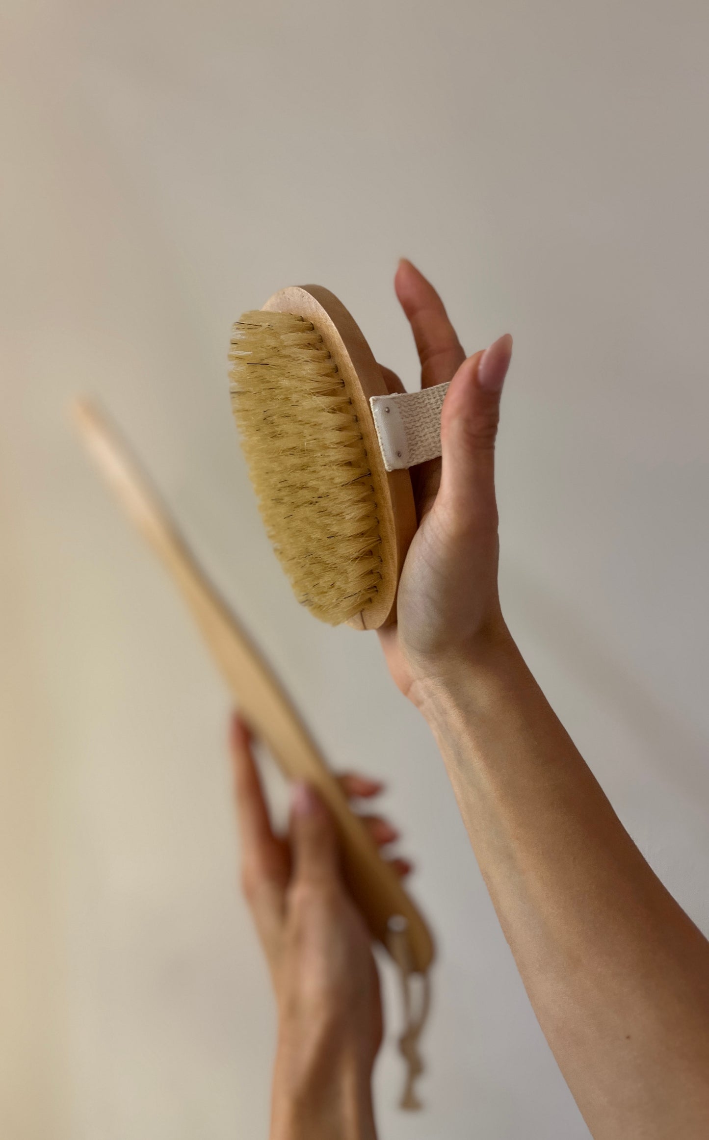 SPAZZOLA PER IL CORPO IN SETOLE NATURALI CON MANICO