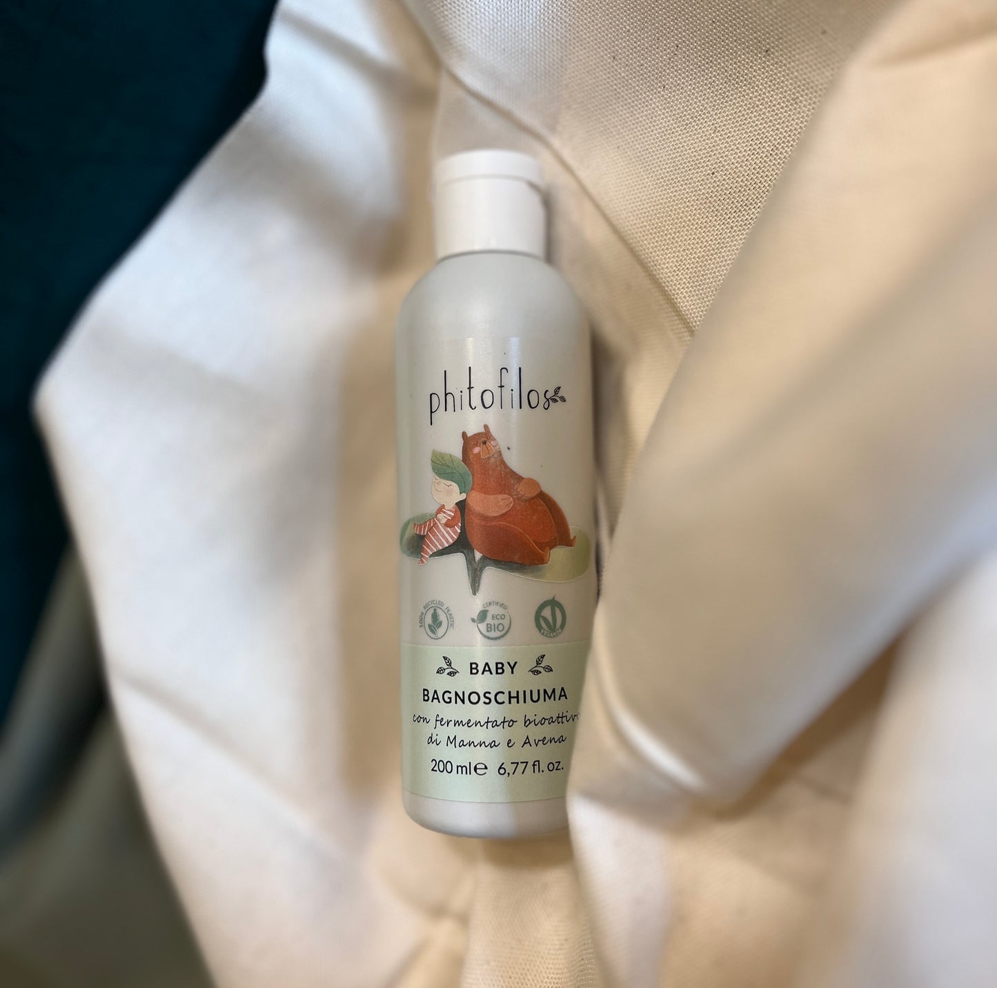 BABY BAGNOSCHIUMA CON FERMENTATO BIOATTIVO DI MANNA E AVENA