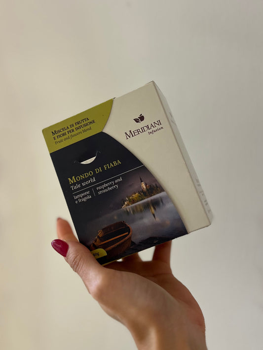 INFUSO “MONDO DI FIABA” LAMPONE & FRAGOLA 80gr