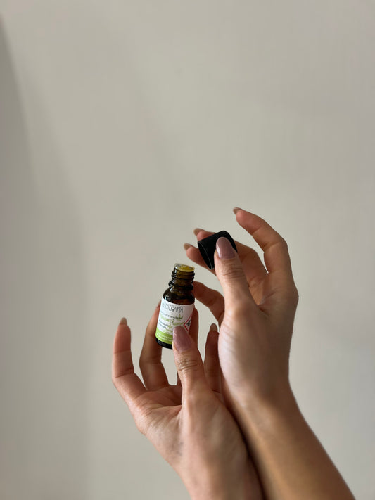 SINERGIA OLI ESSENZIALI “RINASCI” con Lemongrass, Menta, Arancio dolce