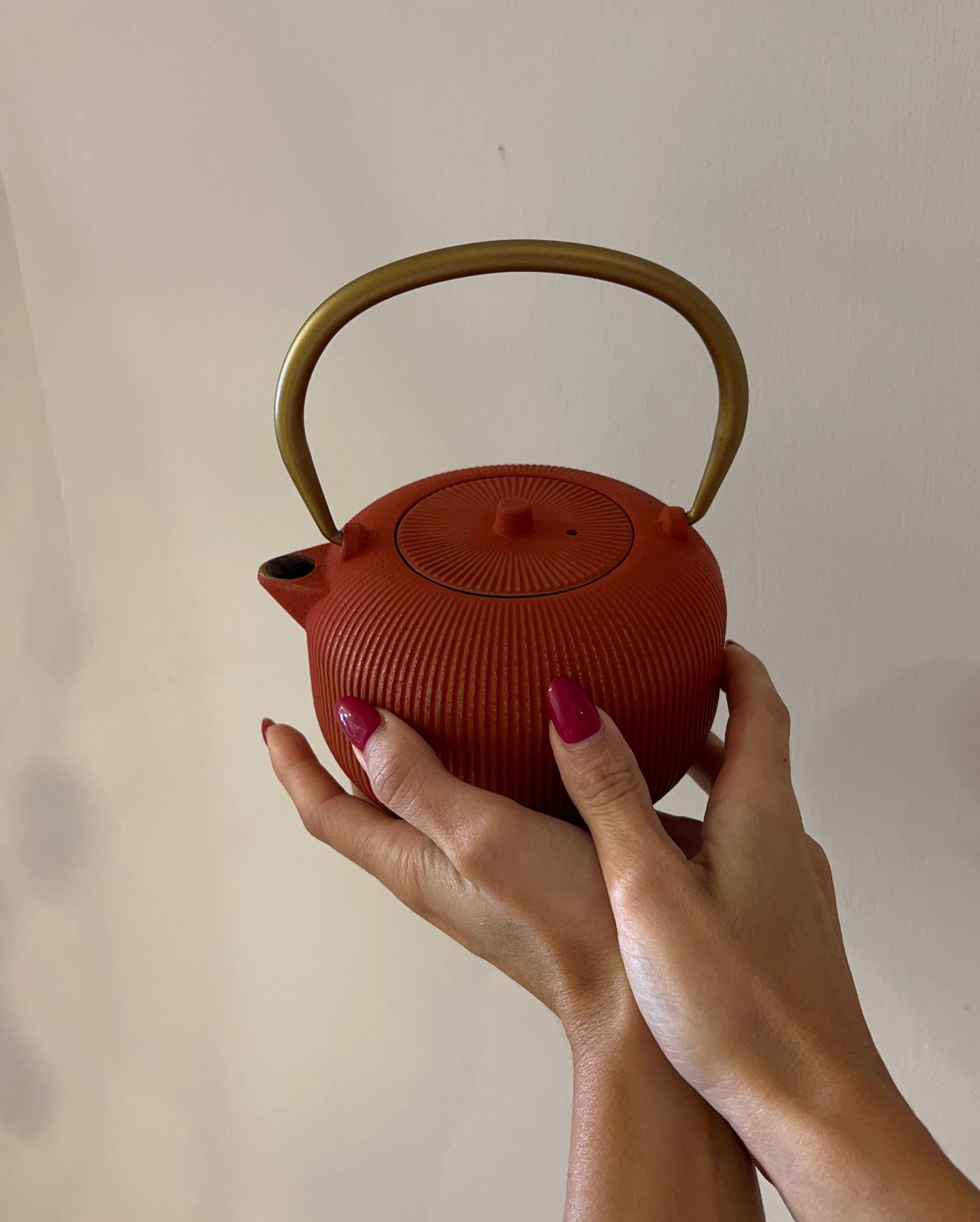 TEIERA IN GHISA KAWAGOE ARANCIO 700 ml