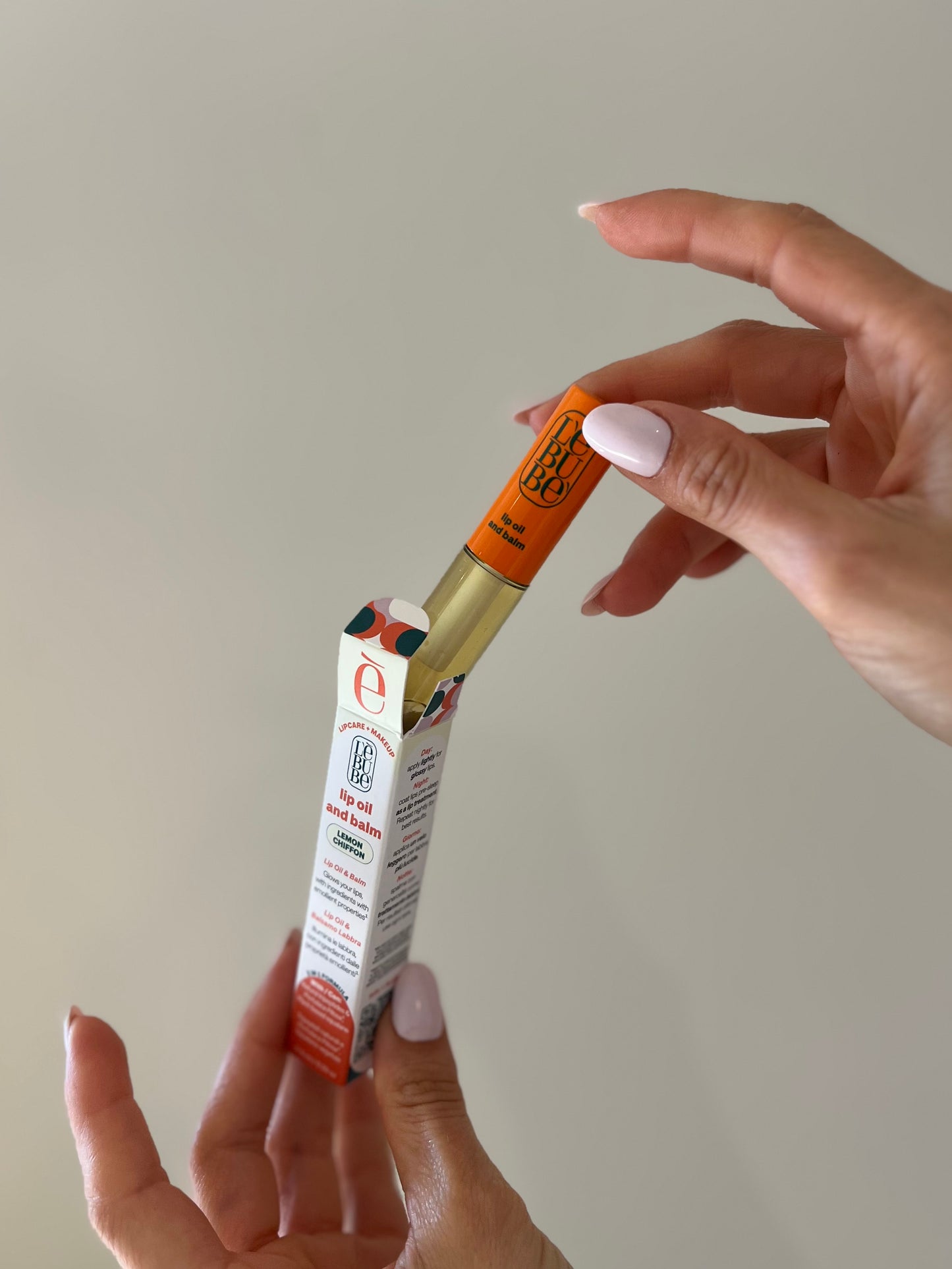 LIP OIL & BALM - Lemon Chiffon