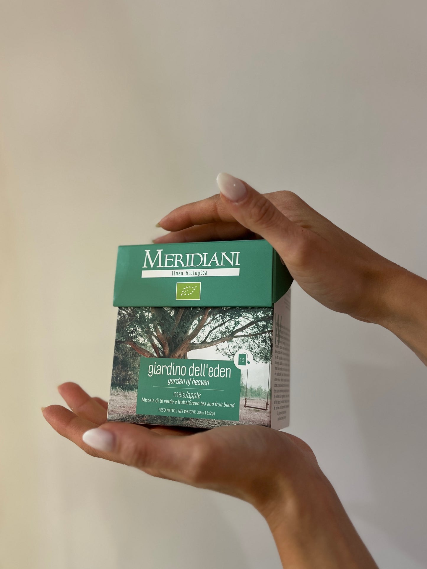 TÈ VERDE MELA & ARANCIA “GIARDINO DELL’EDEN” 15 FILTRI