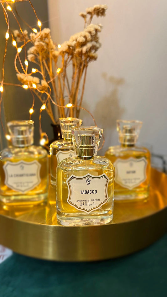 EAU DE PARFUM “TABACCO” 50ML accordo cuoiato
