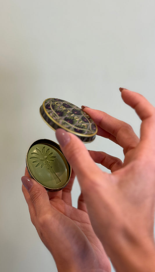 SAPONE BERGAMOTTO CON SCATOLINA DI LATTA 25 gr