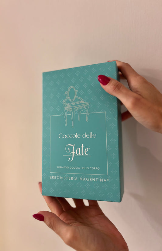 COFANETTO DELLE FATE - SHAMPOODOCCIA e OLIO AROMATERAPICO