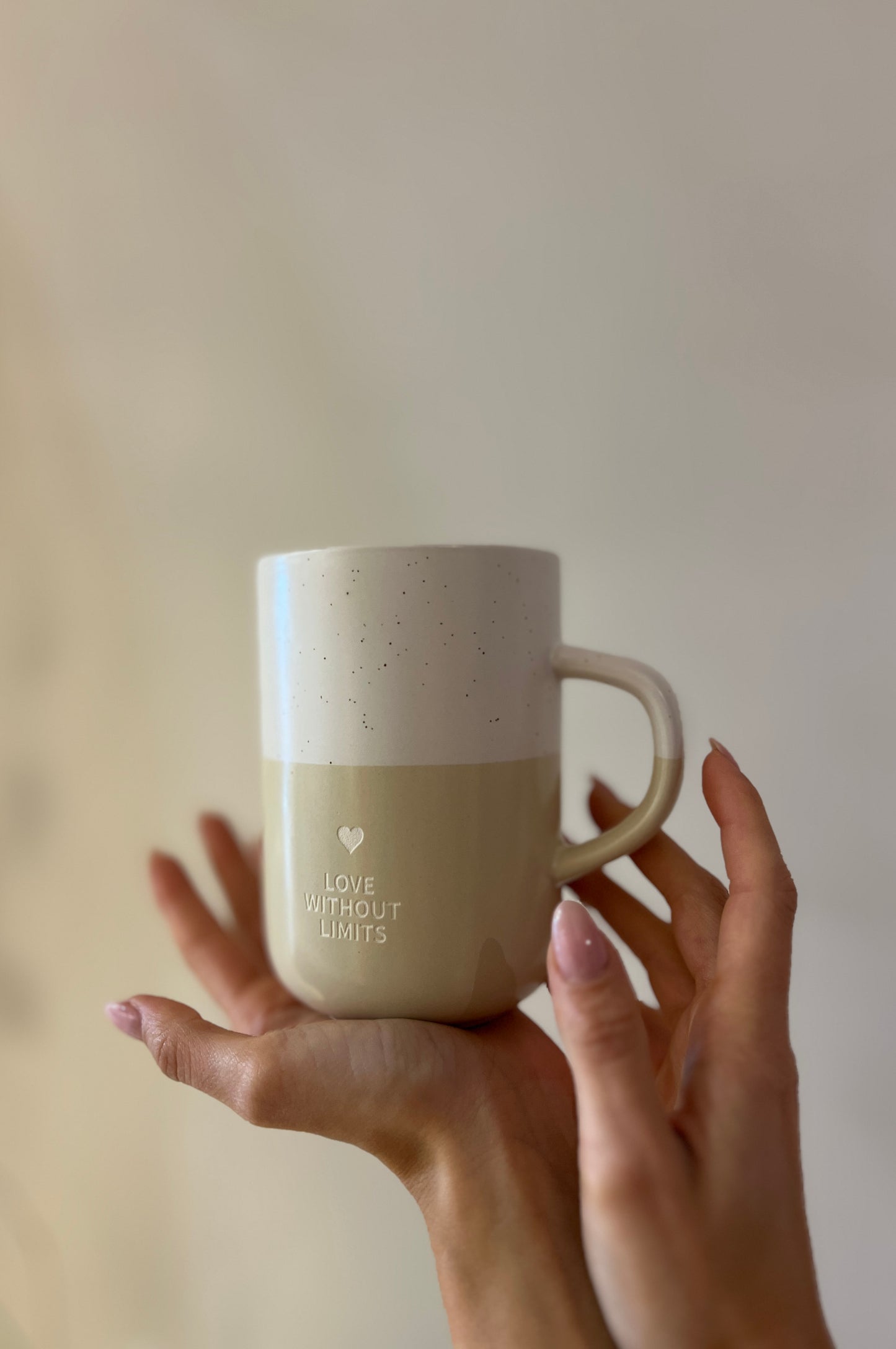 MUG “LOVE WITHOUT LIMITS” 580ML