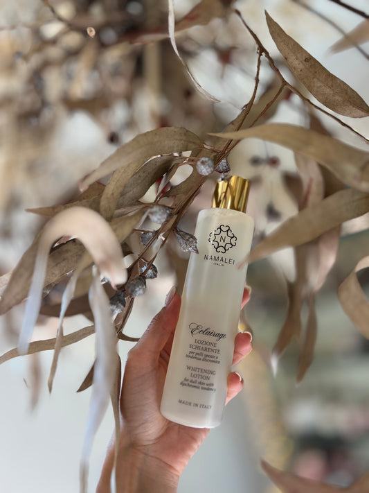 LOZIONE SCHIARENTE ILLUMINANTE ED ESFOLIANTE