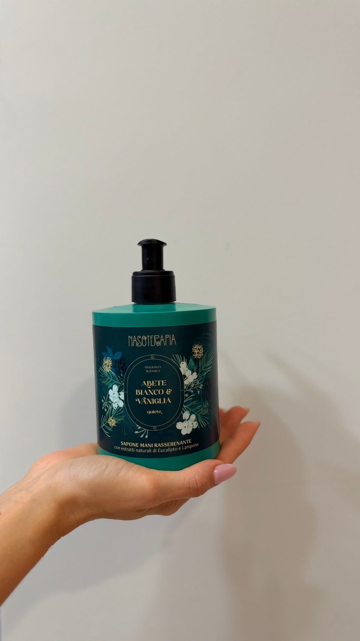 SAPONE MANI Abete bianco & Vaniglia 500ml